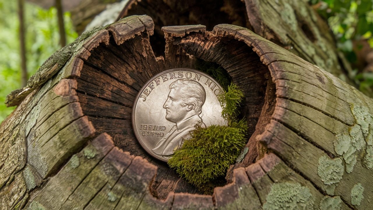 Jefferson Nickel Found Inside