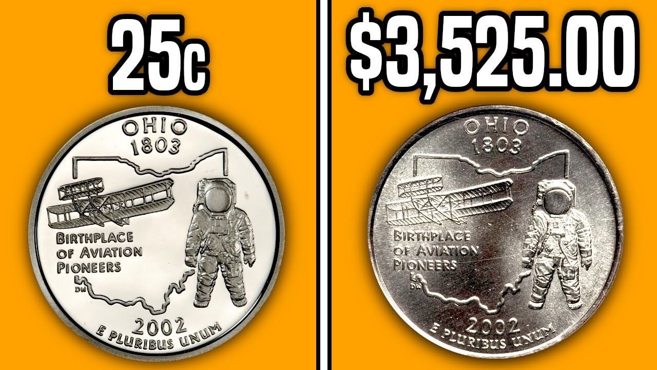 $50,000 Worth For This 2002 Ohio State Quarter